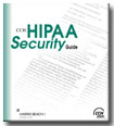 Picture of HIPAA Security Guide cover