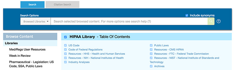 JCR - Help - Searching within Browsed Content