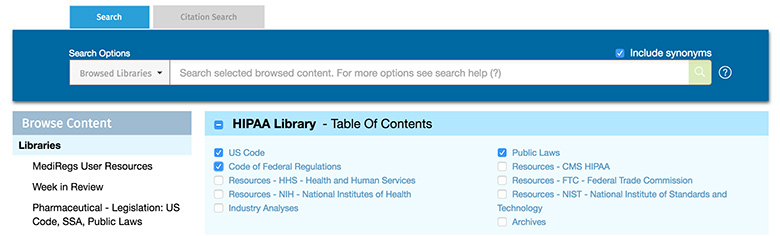 JCR - Help - Searching within Browsed Content